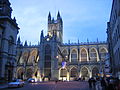 Bath Abbey at sunset