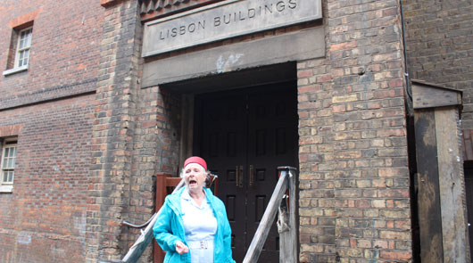 call the midwife tour - lisbon buildings