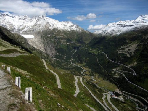 The Furka Pass 