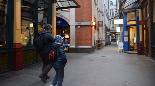 Harry Potter Taxi Tour Leadenhall market